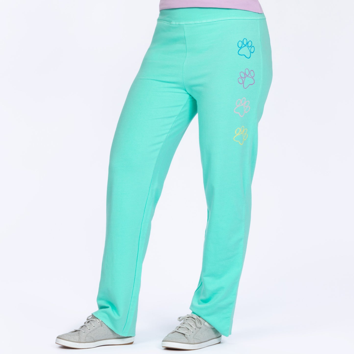 Walking Paw Yoga Pants with Zipper Pocket