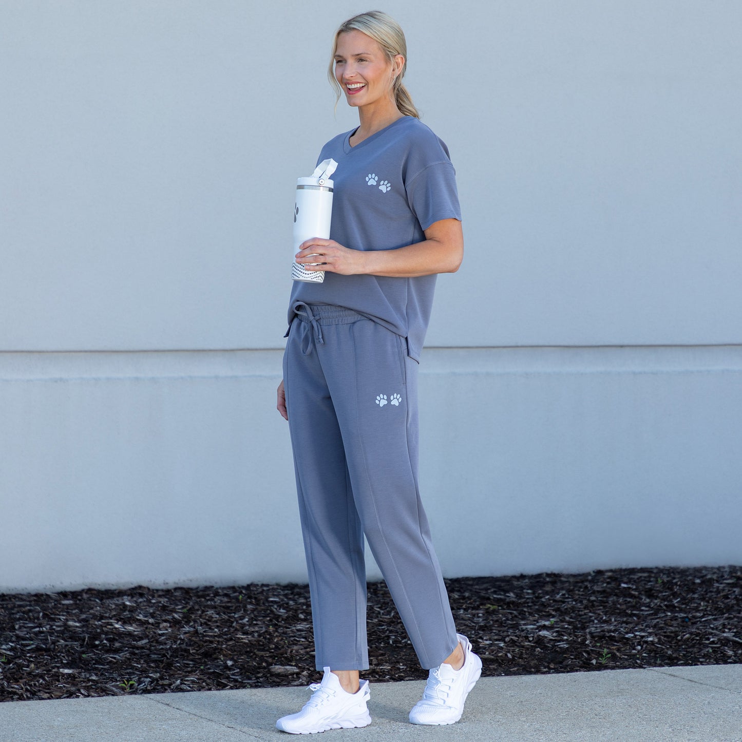 Paw Print Ultra Soft Modal Pants