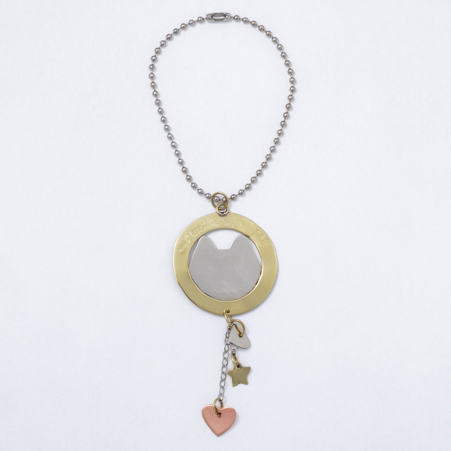 Pet Parent Mixed Metal Car Charm