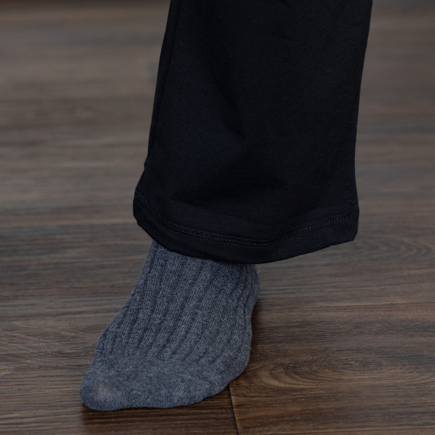 Paw Print Casual Pants with Pockets