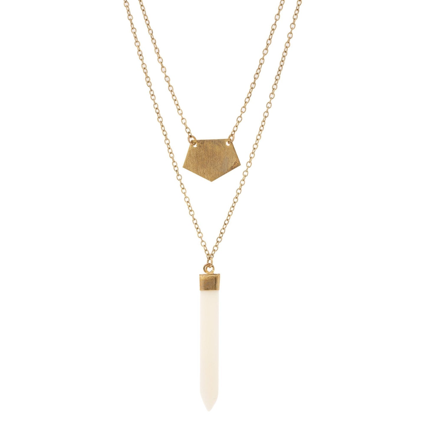 Layered Spike Necklace