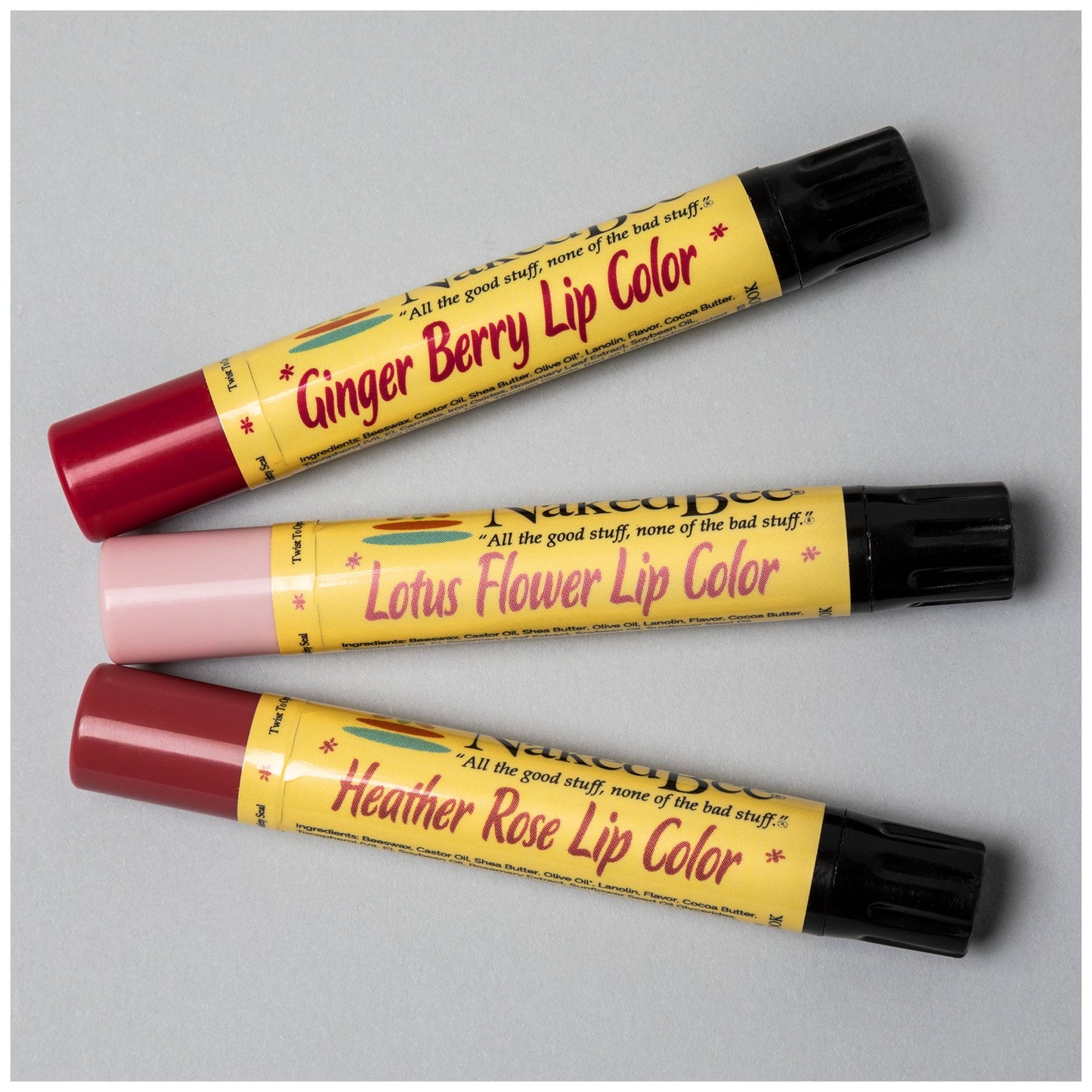 The Naked Bee® Shimmering Lip Color