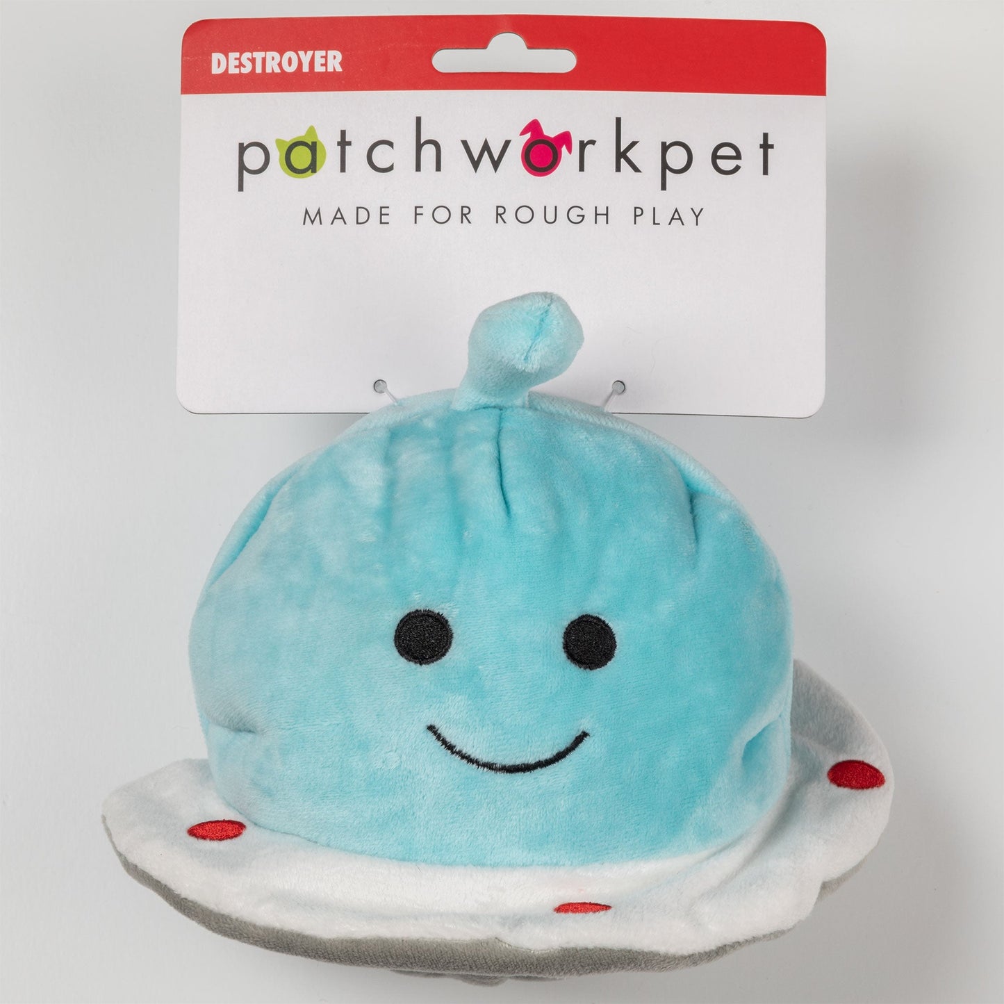 Patchwork Pet Spaceship with Alien 5-inch