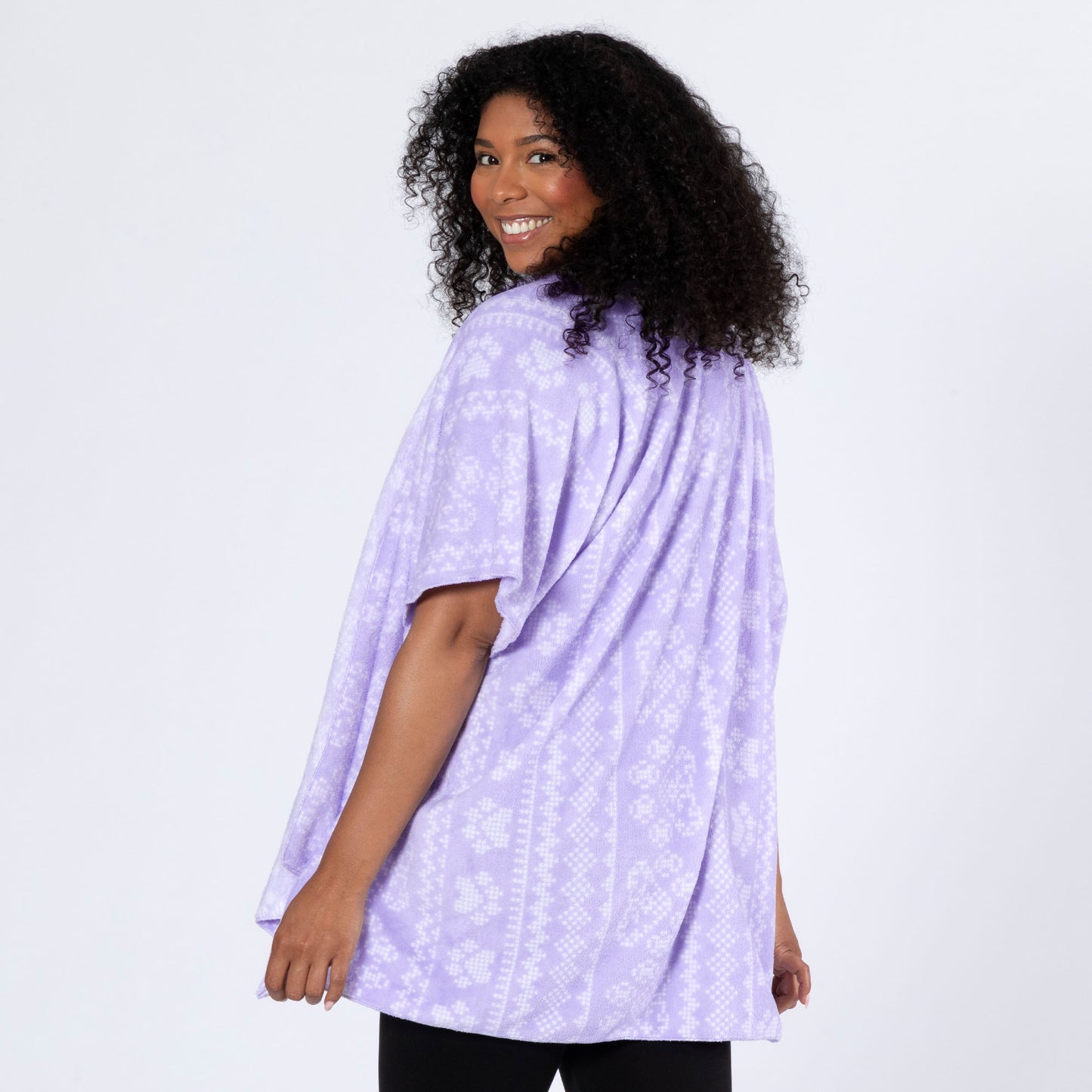 Super Cozy™ Needlepoint Heart Paws Shawl