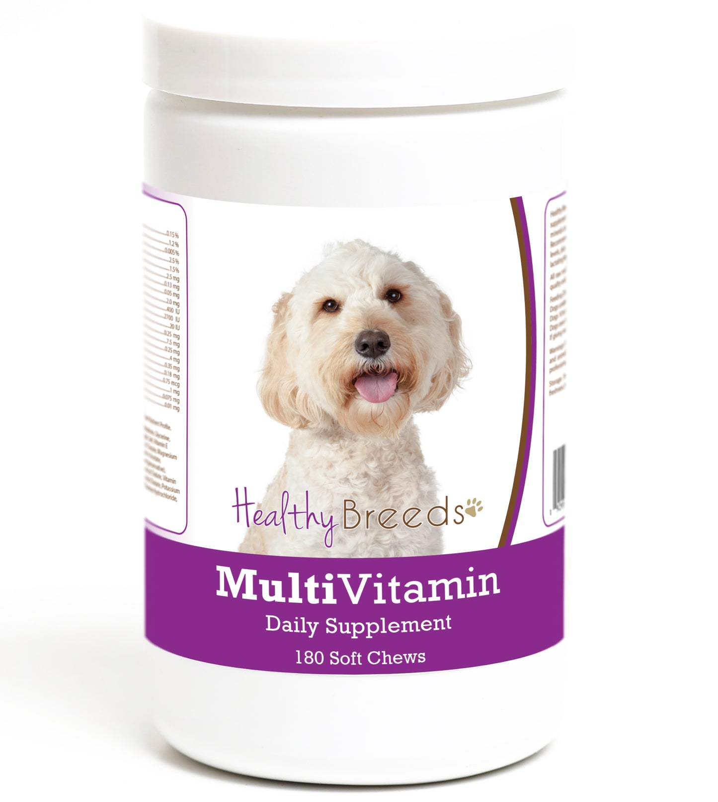 Healthy Breeds Multivitamin Soft Chew for Dogs - 180 Count