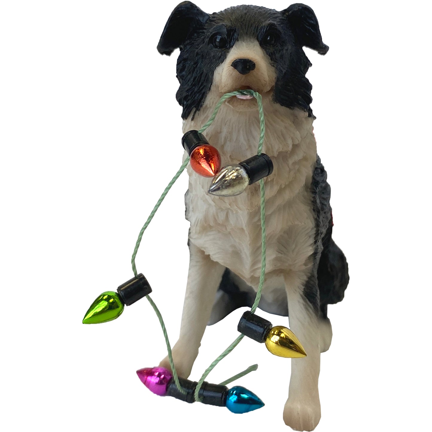 Border Collie Dog Christmas Tree Ornament