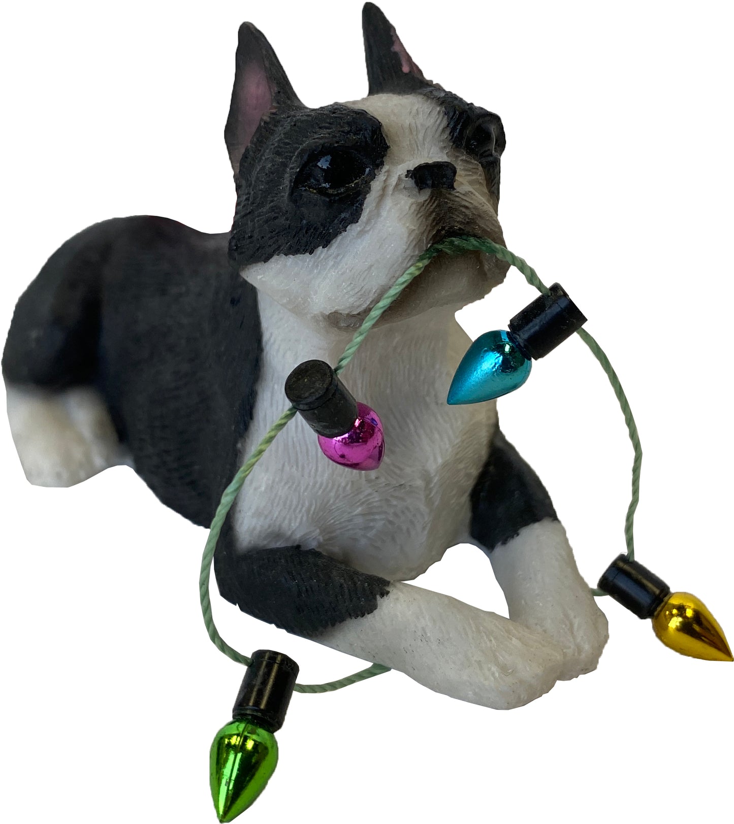 Boston Terrier Christmas Tree Ornament