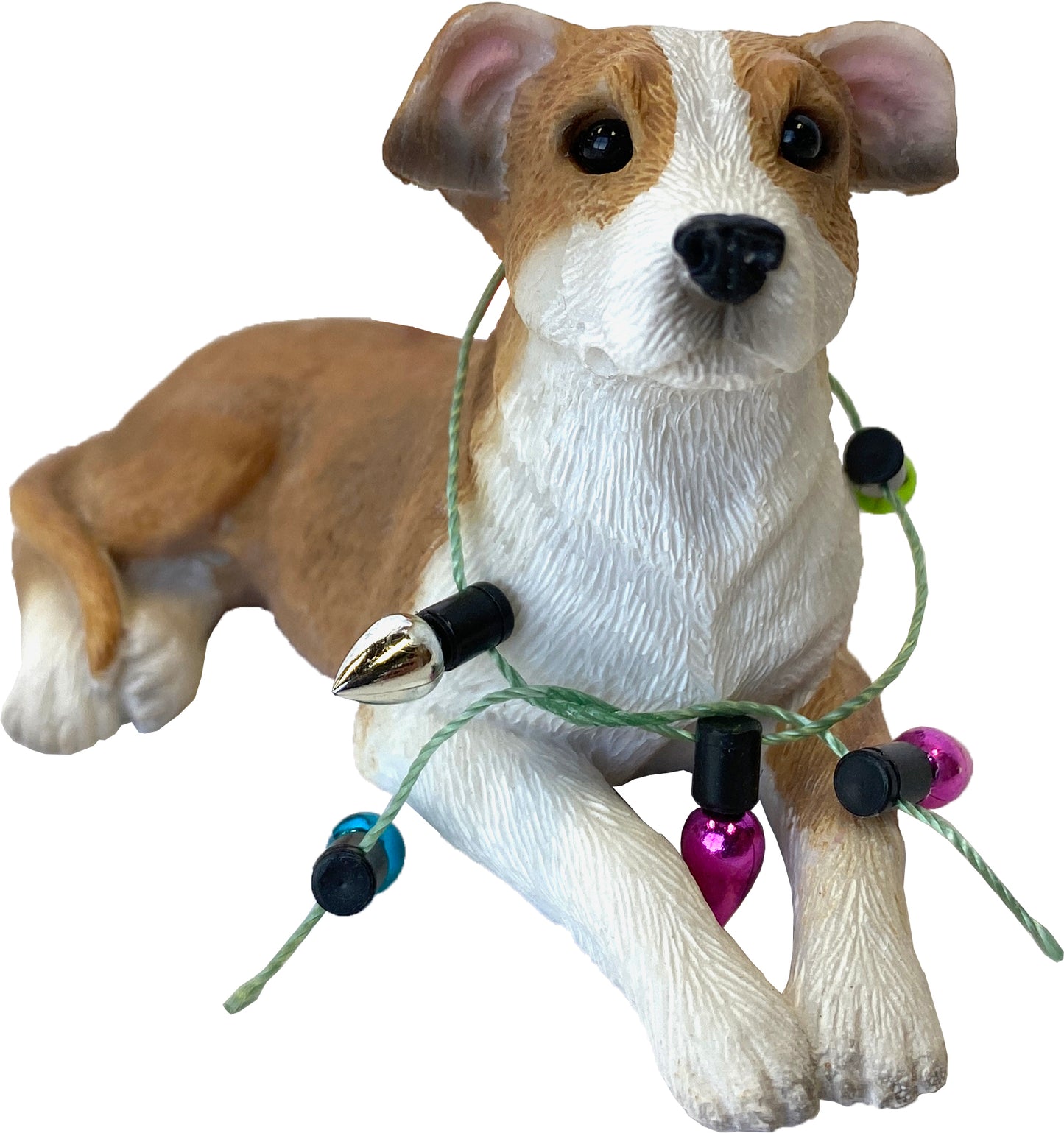 Fawn Pit Bull Terrier Dog Ornament