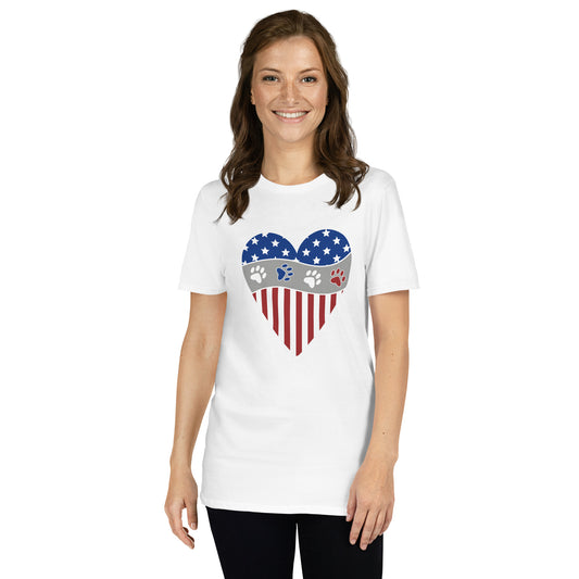Patriotic Heart T-Shirt