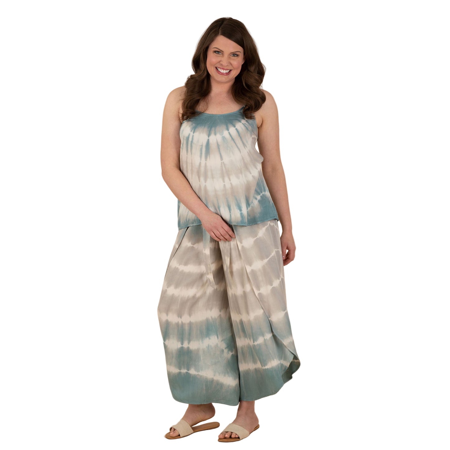 Tie-Dye Wrap Pants