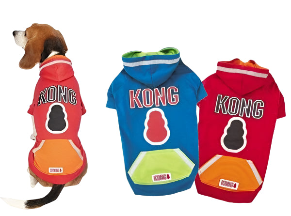 KONG Reflective Pullover Dog Hoodie
