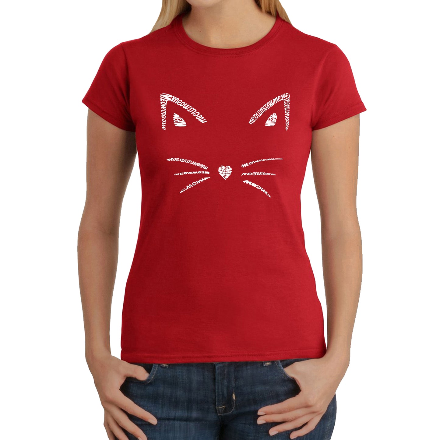 Whiskers - Women's Word Art T-Shirt