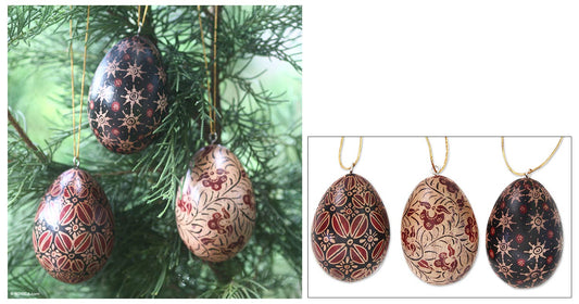Java Stars Holiday Tree Ornaments
