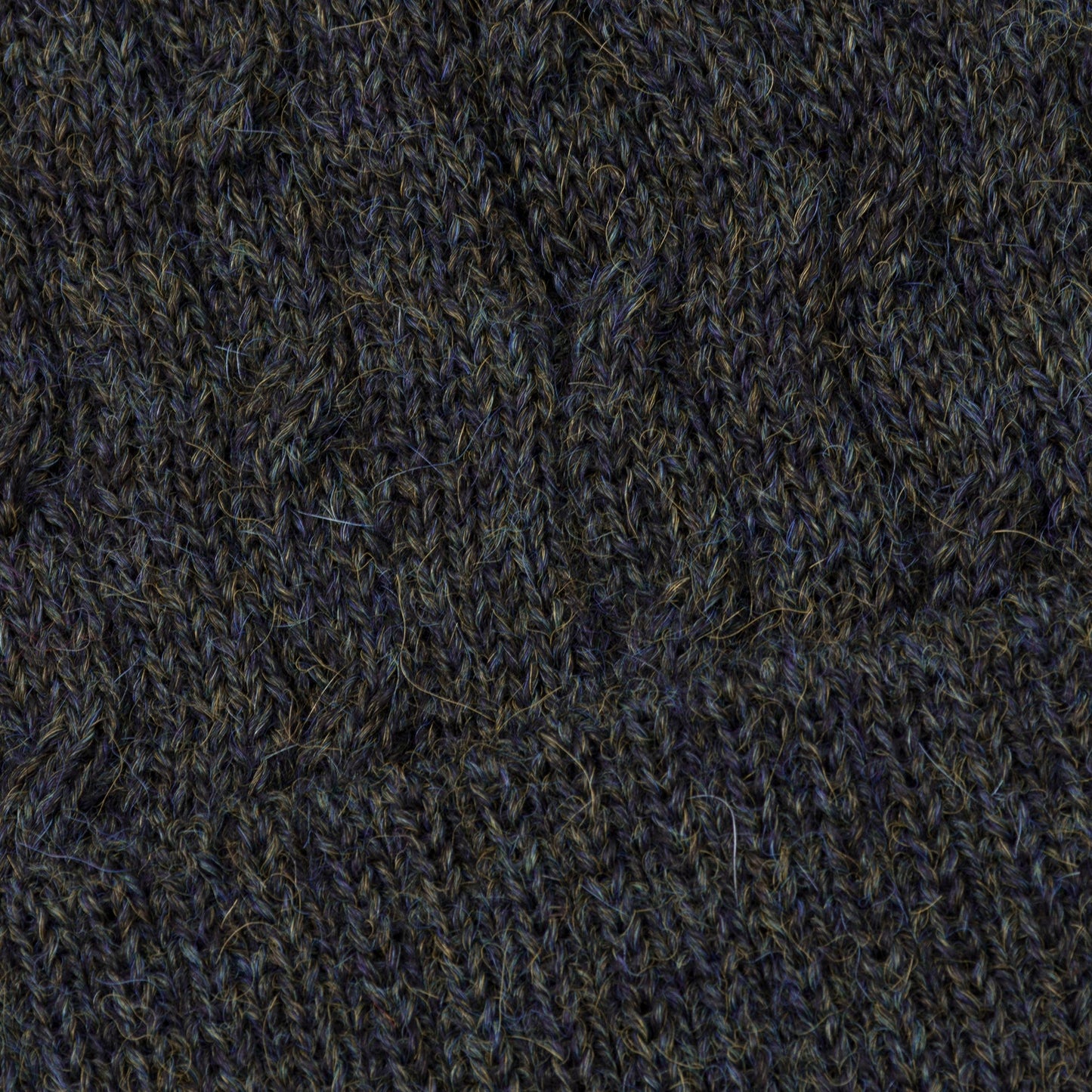 NOVICA Cable-Knit 100% Alpaca Hat in Moss from Peru, 'Moss Braid Cascade'