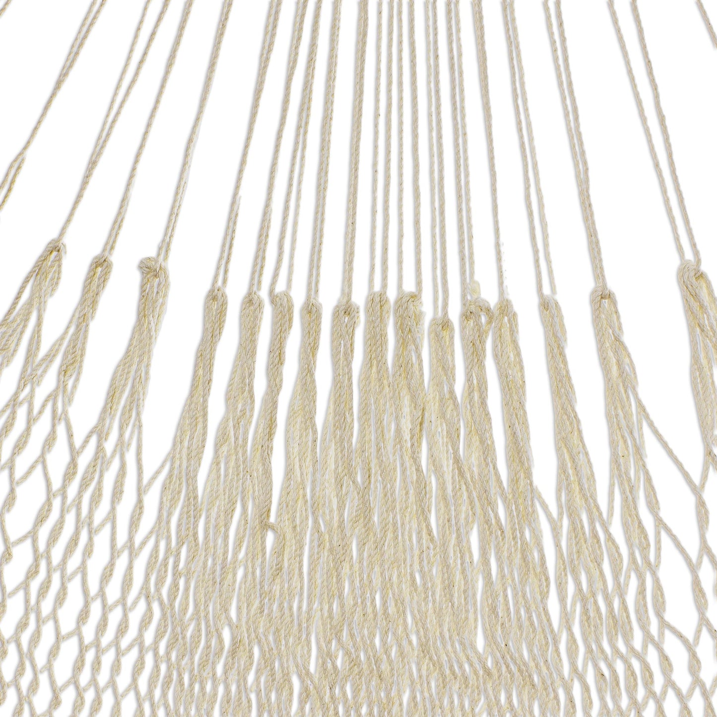 Ivory Cascade Cotton Hammock in Ivory (Double)