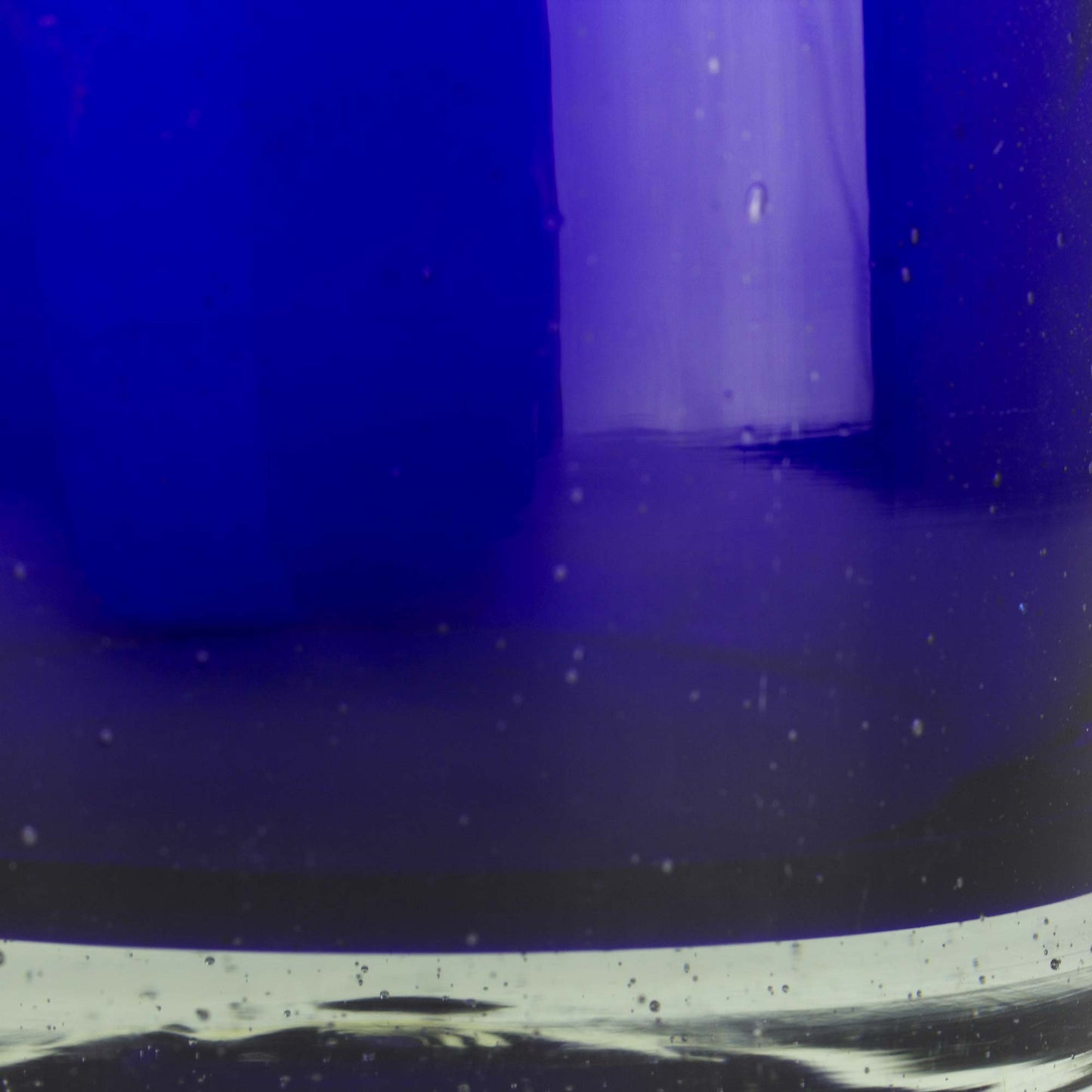 Pure Cobalt Blue Handblown Glass Cocktail Drinkware (Set of 6)