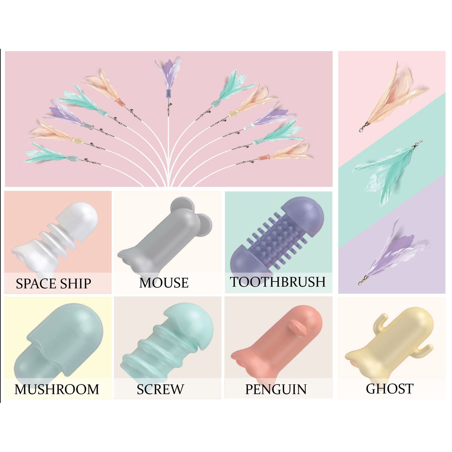 Pet Life® Wander-Cat Laser Cat Teaser