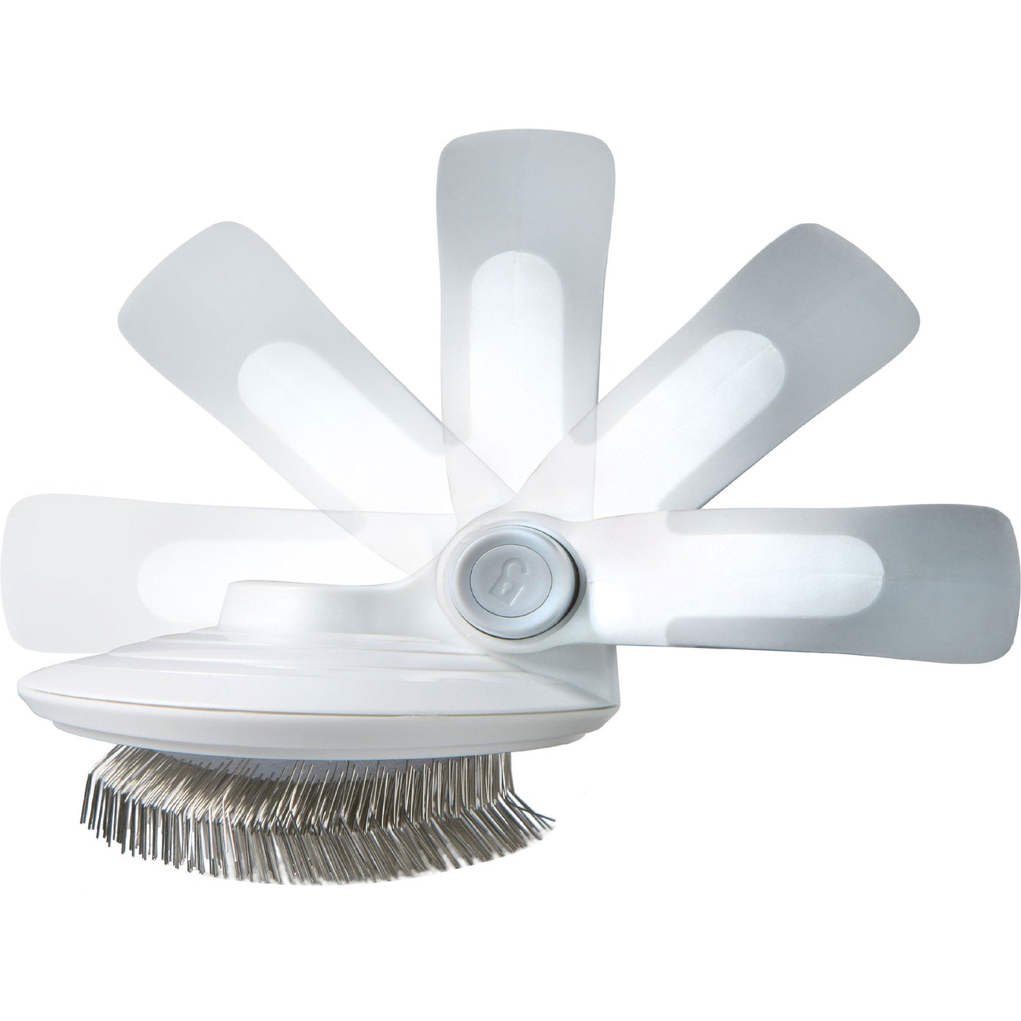 Pet Life® Gyrater Travel Grooming Brush