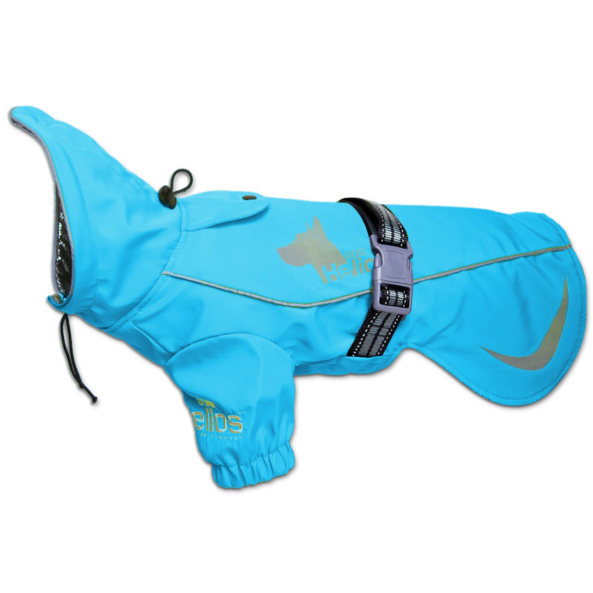Dog Helios® 'Ice-Breaker' Hooded Dog Coat w/ Heat Reflective Tech