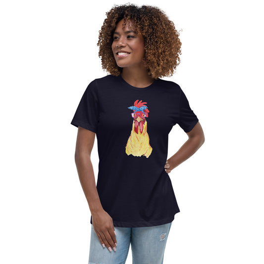 Rad Rooster Women's Relaxed T-Shirt