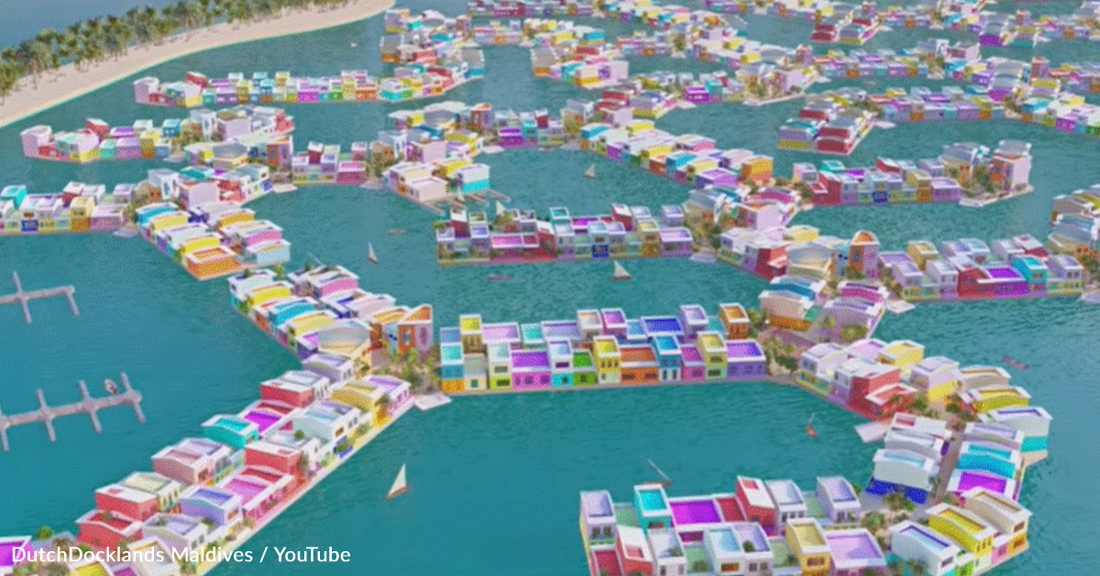 Floating City Is Being Built In The Maldives