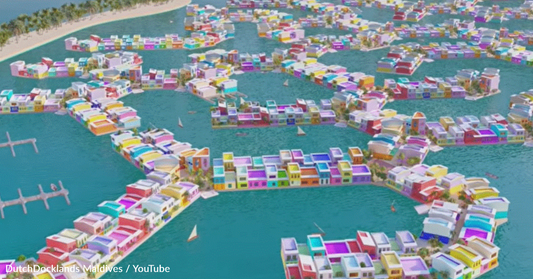 Floating City Is Being Built In The Maldives