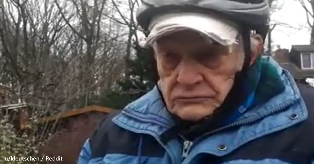 90-Year-Old Man Bikes 10.5 Miles Every Day To Visit His Wife In Hospice