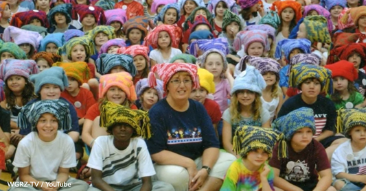 Bus Driver Knits More Than 7,000 Hats To Gift Students For Winter