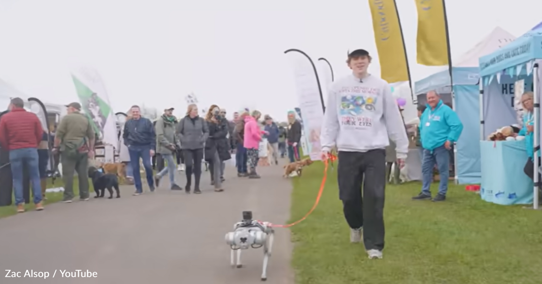 Man Enters His Robotic Dog Into Prestigious Dog Competition