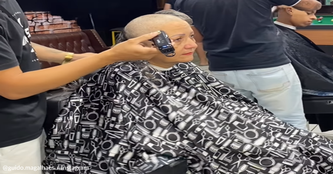 Barbers Shave Their Heads In Solidarity With Woman Battling Cancer