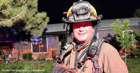 Firefighters Rescue Pet Dog And Cats From A Burning House