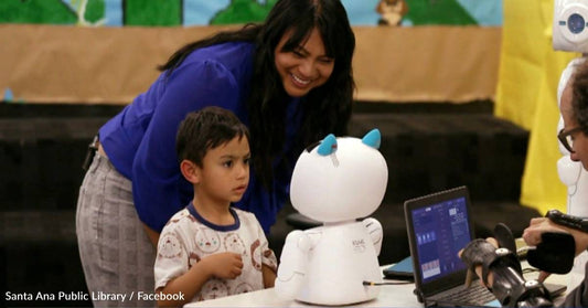 California Library Uses Robots To Support Children With Autism