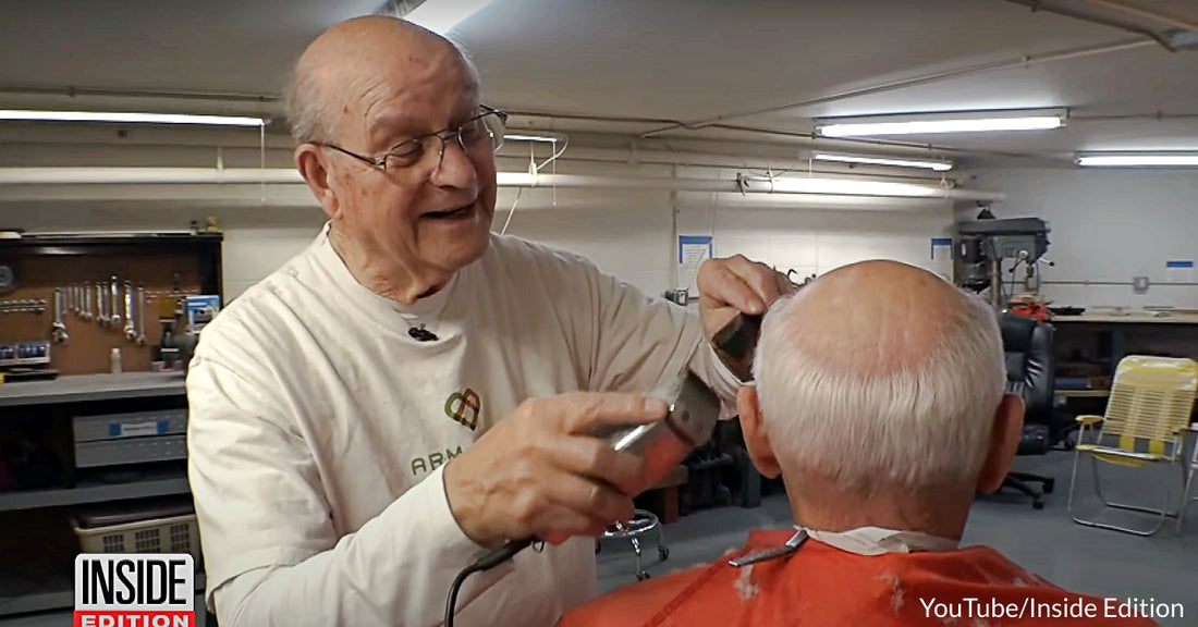 87-Year-Old Barber Gives Free Haircuts & Donates Thousands In Tips To Those In Need