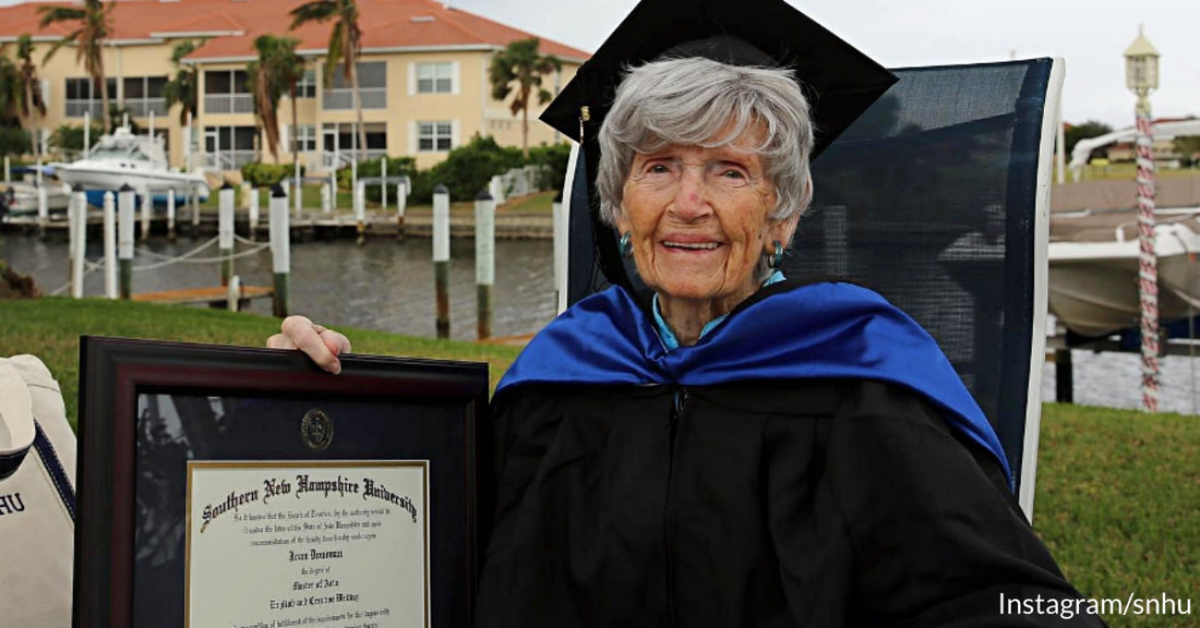 89-Year-Old Great-Grandmother Fulfills Life-long Dream, Graduates With Master's Degree