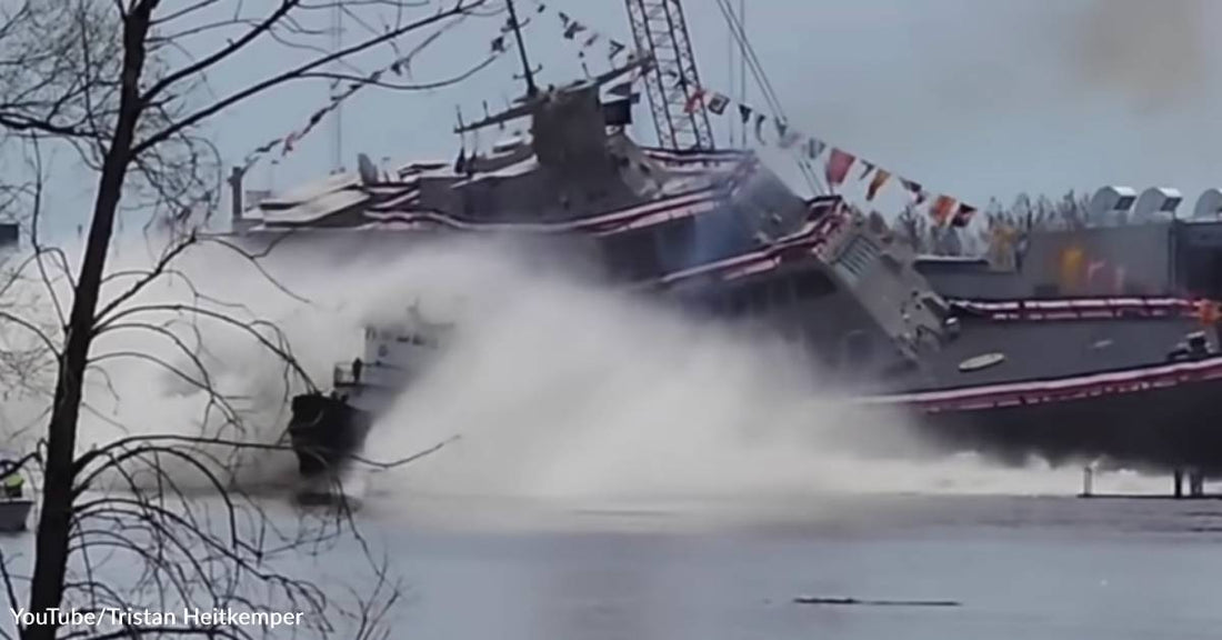 USS Cleveland (LCS-16) Has Exciting Launch