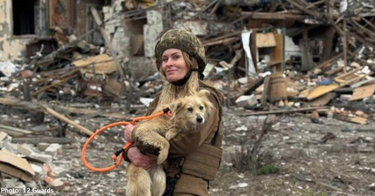 Meet The Woman Who Refuses to Leave Ukraine's Animals Behind