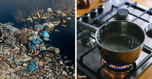 Your Kitchen Stove Could Shield You From the Microscopic Threat Lurking in Every Sip