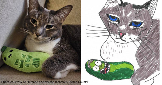 'Poorly Drawn Pets': Animal Shelter Raises Money with Interesting Artwork