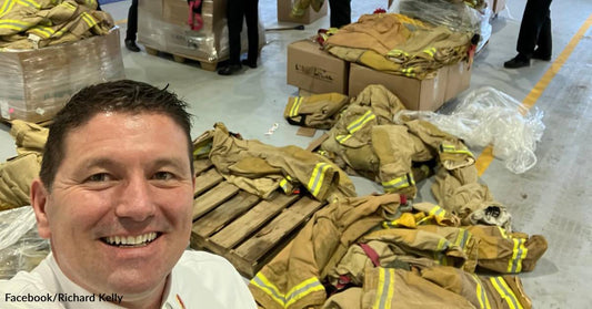 Firefighters in Quebec Donate Firefighting Gear to Ukraine