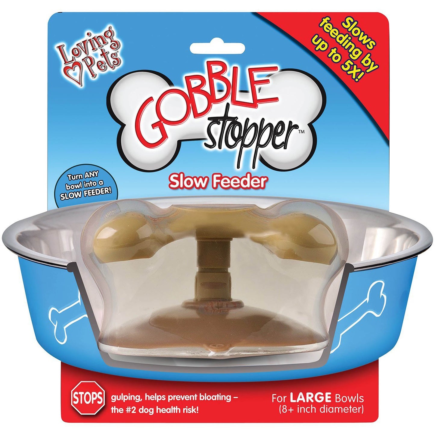 Loving Pets Gobble Stopper&trade; Slow Feeder