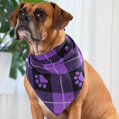 Plaid Paws Pet Bandana