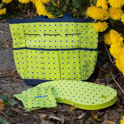 Green Trellis 3-Piece Set Gardening Bag