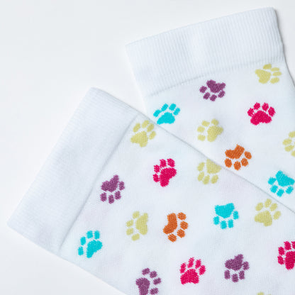 Paw Print Compression Socks