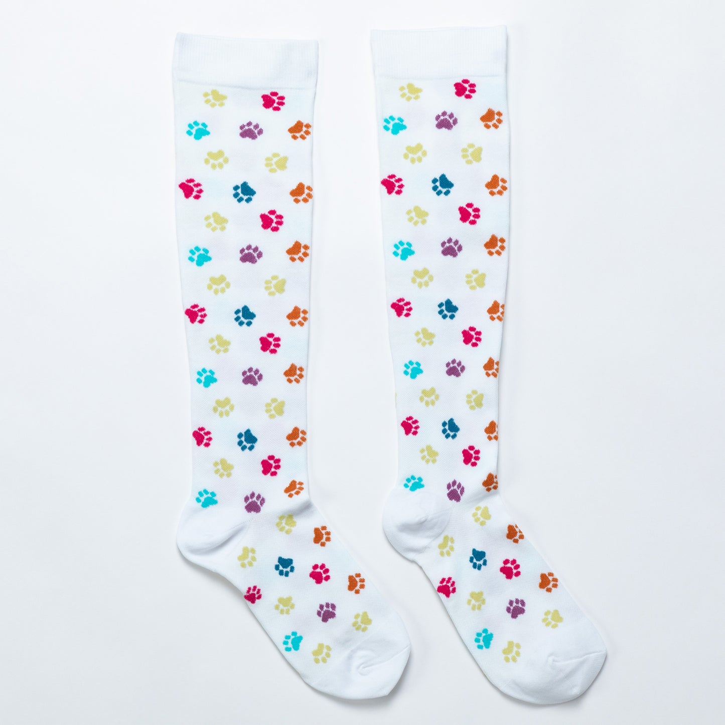 Paw Print Compression Socks