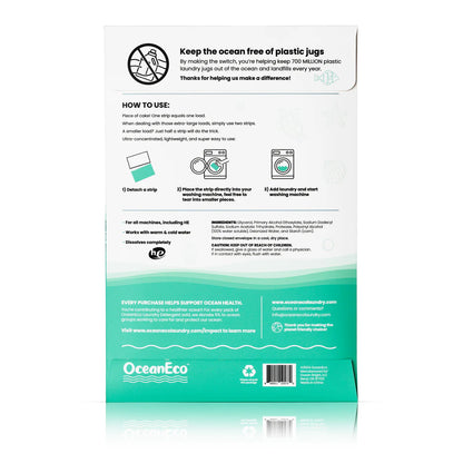 OceanEco&trade; Earth-Friendly Laundry Detergent Strips