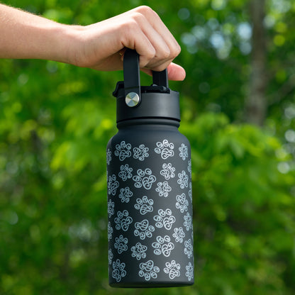 Double Wall Stainless Steel Paw Print Tumbler - 22 oz