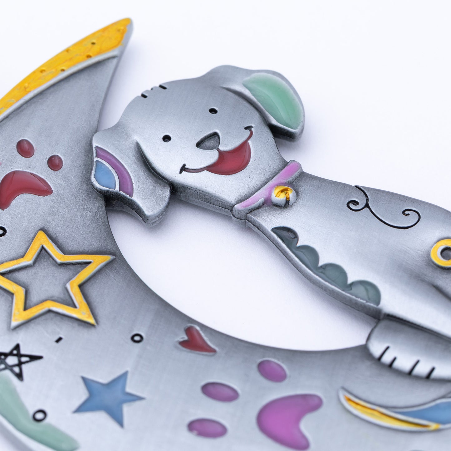 Color Pop Kitty & Dog Ornament