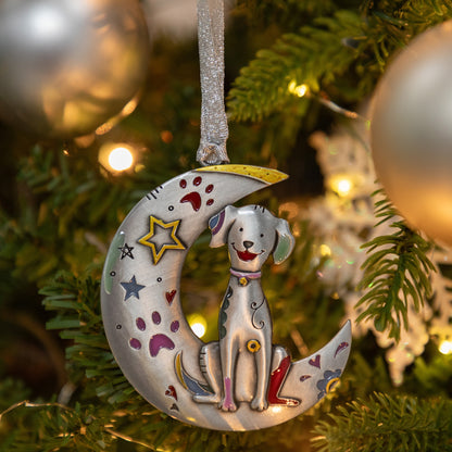 Color Pop Kitty & Dog Ornament