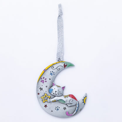 Color Pop Kitty & Dog Ornament