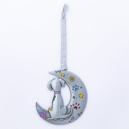 Color Pop Kitty & Dog Ornament